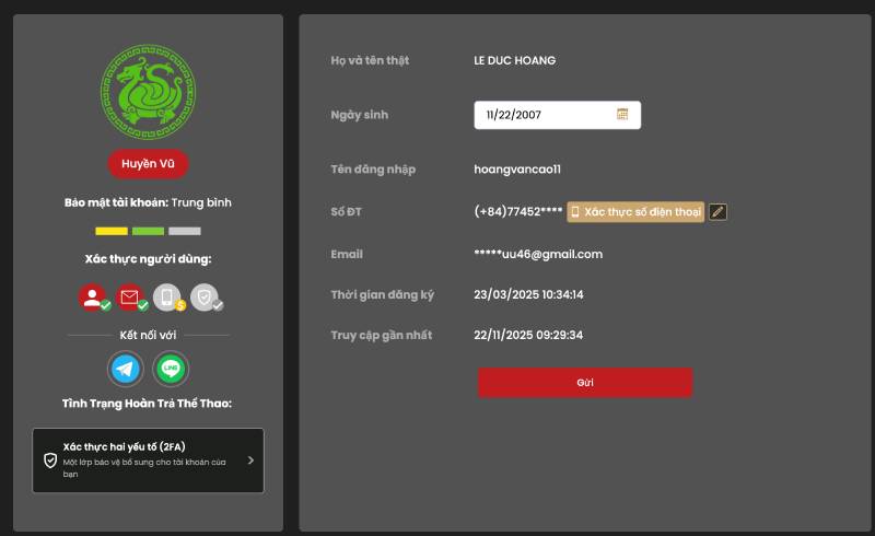 Bước 4: Xác minh tài khoản (khi được yêu cầu)