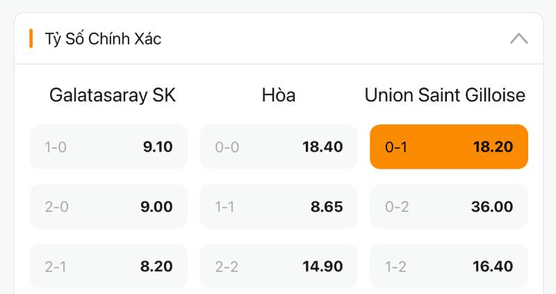 Khoanh vùng tỷ số thay vì chọn một con số duy nhất