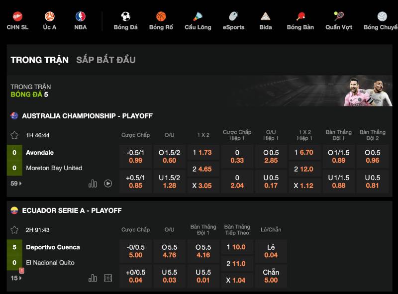 Phản ánh về kèo và tính tiền cược